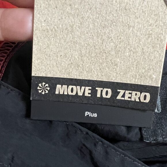 Jordan Jumpsuit Womens 1X Red Black One Piece Coveralls Move To Zero DJ2628-636 - Picture 11 of 13